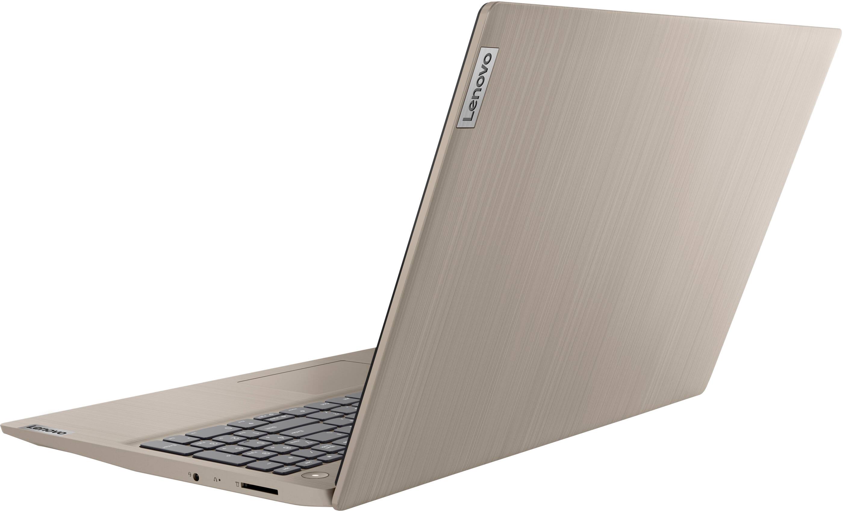 Alt View 1. Lenovo - IdeaPad 3 15" HD Touch Screen Laptop - Intel Core i3-1115G4 - Intel UHD Graphics - 8GB Memory - 256GB SSD - Almond.