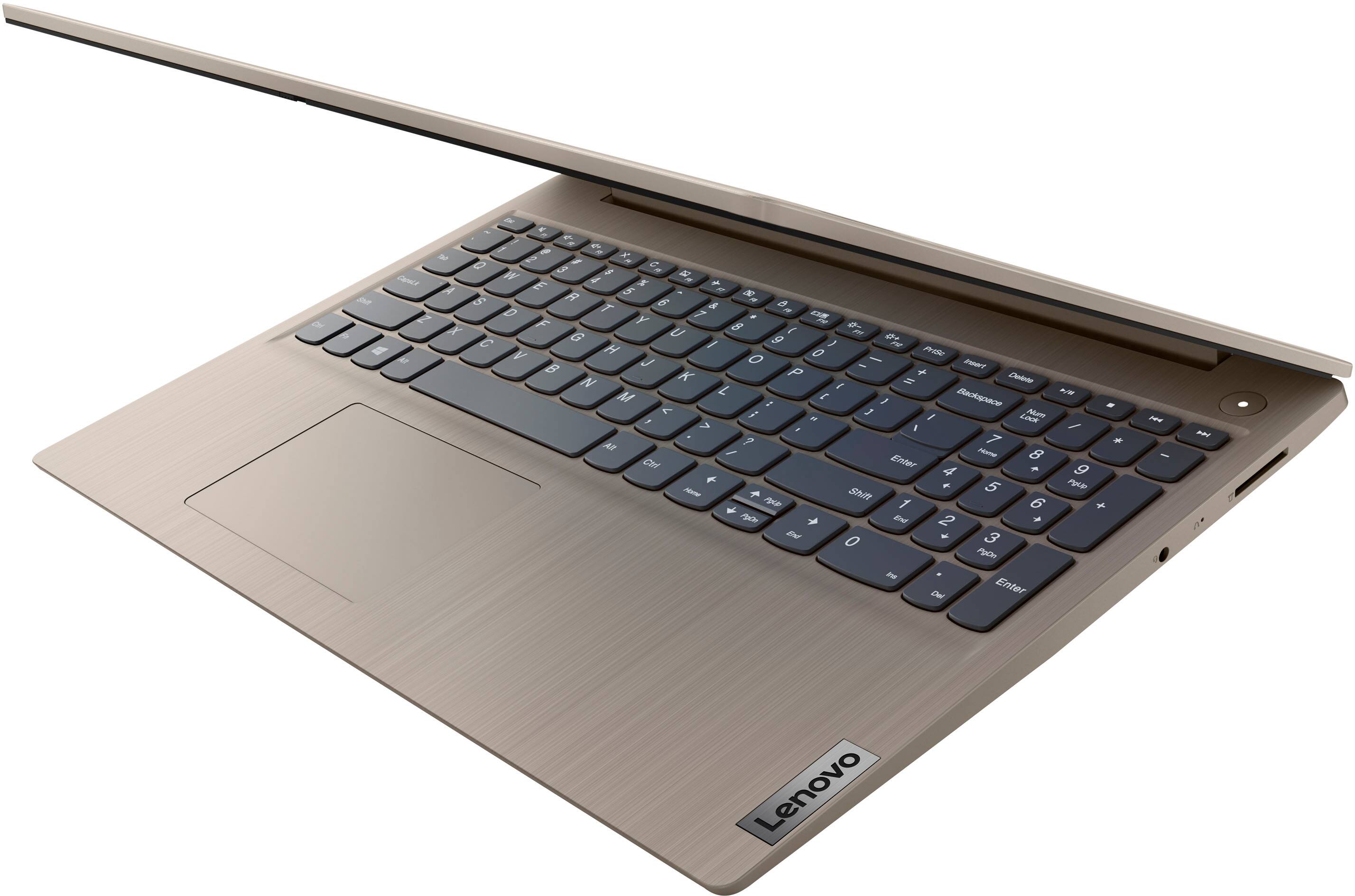 Alt View 7. Lenovo - IdeaPad 3 15" HD Touch Screen Laptop - Intel Core i3-1115G4 - Intel UHD Graphics - 8GB Memory - 256GB SSD - Almond.