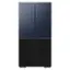 Alt View 12. Samsung - Bespoke 4-Door Flex Refrigerator Panel - Bottom Panel - Charcoal Glass.