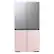 Alt View 13. Samsung - Bespoke 4-Door Flex Refrigerator Panel - Bottom Panel - Pink Glass.