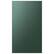 Front. Samsung - Bespoke 4-Door Flex Refrigerator Panel - Bottom Panel - Emerald Green Steel.