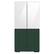 Alt View 16. Samsung - Bespoke 4-Door Flex Refrigerator Panel - Bottom Panel - Emerald Green Steel.