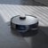 Left Zoom. ECOVACS Robotics - DEEBOT X1 OMNI Robot Vacuum & Mop with Auto Empty and Refill, Laser Mapping and AI Object Recognition and Avoidance - BLACK + SILVER.