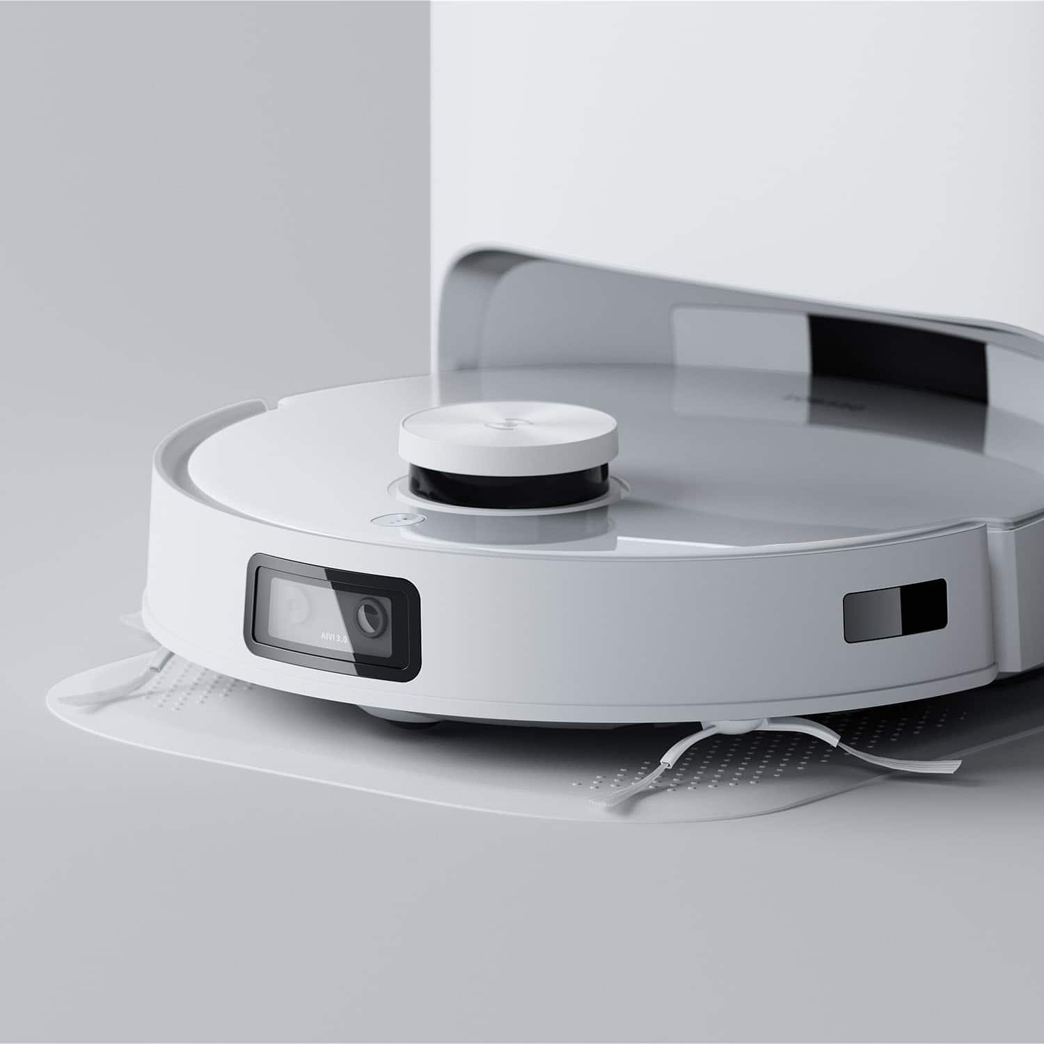 Alt View 12. ECOVACS Robotics - DEEBOT T10+ Robot Vacuum & Mop with Auto Empty, Laser Mapping, AI Object Recognition - WHITE.