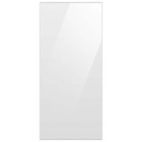 Samsung - Bespoke 4-Door Flex Refrigerator Panel - Top panel - White Glass - Front_Zoom