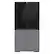 Alt View 13. Samsung - Bespoke 4-Door Flex Refrigerator Panel - Top panel - Charcoal Glass.