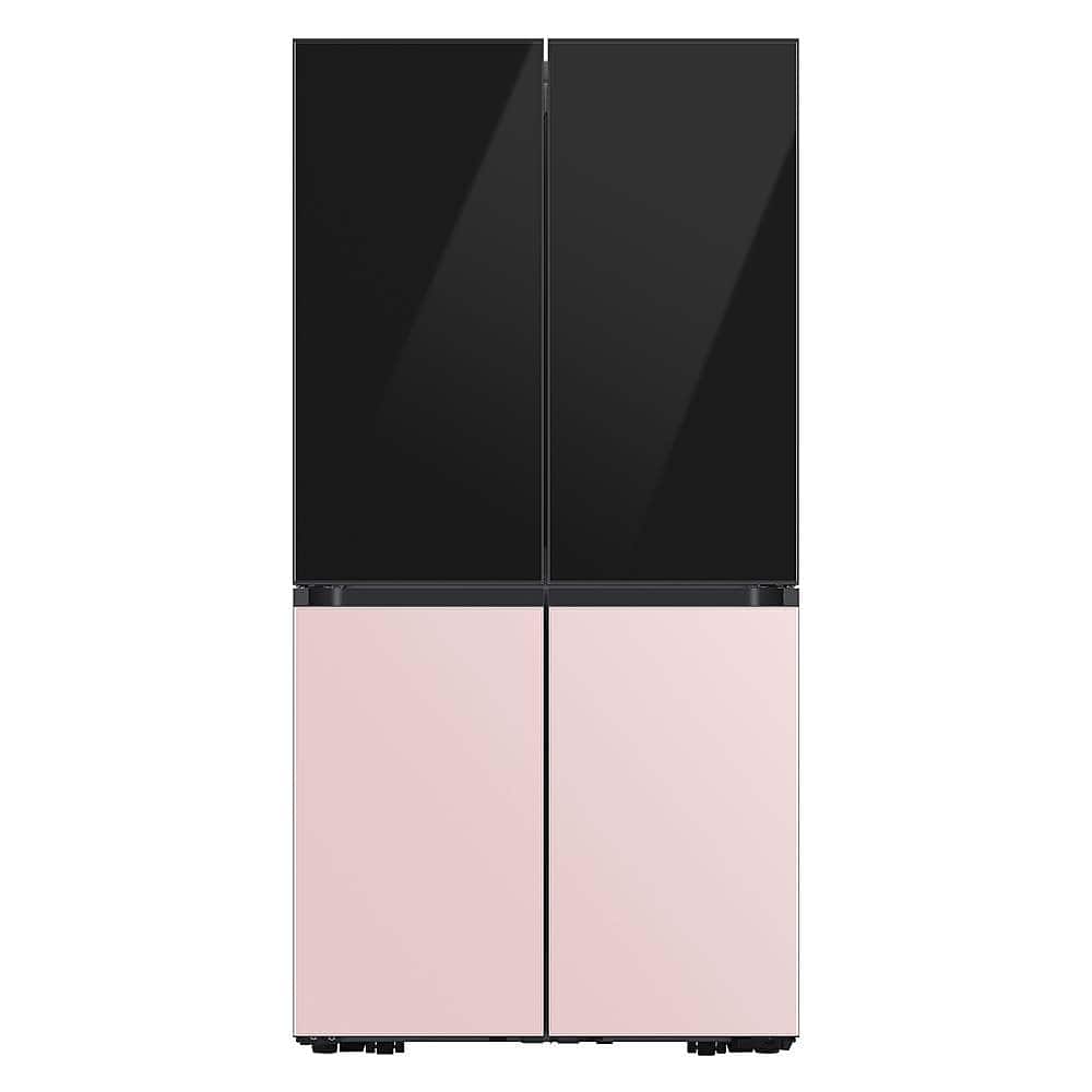 Alt View 17. Samsung - Bespoke 4-Door Flex Refrigerator Panel - Top panel - Charcoal Glass.