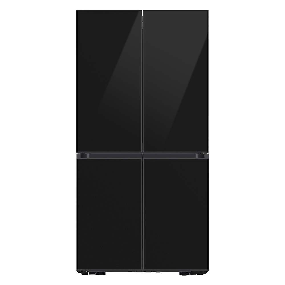 Alt View 19. Samsung - Bespoke 4-Door Flex Refrigerator Panel - Top panel - Charcoal Glass.