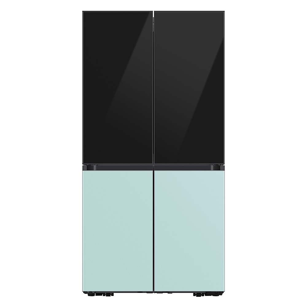 Alt View 21. Samsung - Bespoke 4-Door Flex Refrigerator Panel - Top panel - Charcoal Glass.