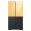 Samsung - Bespoke 4-Door Flex Refrigerator Panel - Top panel - Sunrise Yellow Glass_1