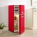Alt View 13. Insignia™ - 4.5 Cu. Ft. Retro Mini Fridge with Top Freezer and ENERGY STAR Certification - Red.