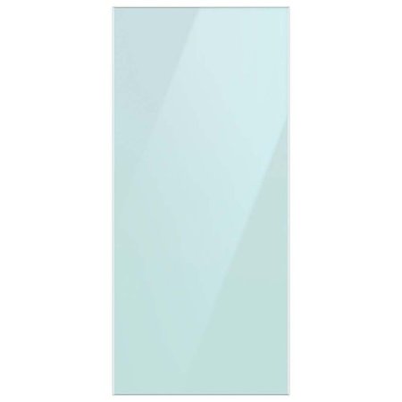 Samsung - Bespoke 4-Door Flex Refrigerator Panel - Top panel - Morning Blue Glass