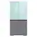 Alt View 13. Samsung - Bespoke 4-Door Flex Refrigerator Panel - Top panel - Morning Blue Glass.
