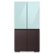 Alt View Zoom 15. Samsung - Bespoke 4-Door Flex Refrigerator Panel - Top panel - Morning Blue Glass.