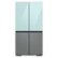 Alt View Zoom 18. Samsung - Bespoke 4-Door Flex Refrigerator Panel - Top panel - Morning Blue Glass.