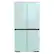 Alt View 21. Samsung - Bespoke 4-Door Flex Refrigerator Panel - Top panel - Morning Blue Glass.