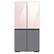 Alt View 13. Samsung - Bespoke 4-Door Flex Refrigerator Panel - Top panel - Pink Glass.