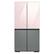 Alt View 18. Samsung - Bespoke 4-Door Flex Refrigerator Panel - Top panel - Pink Glass.