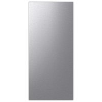 Samsung - Bespoke 4-Door Flex Refrigerator Panel - Top panel - Stainless Steel - Front_Zoom