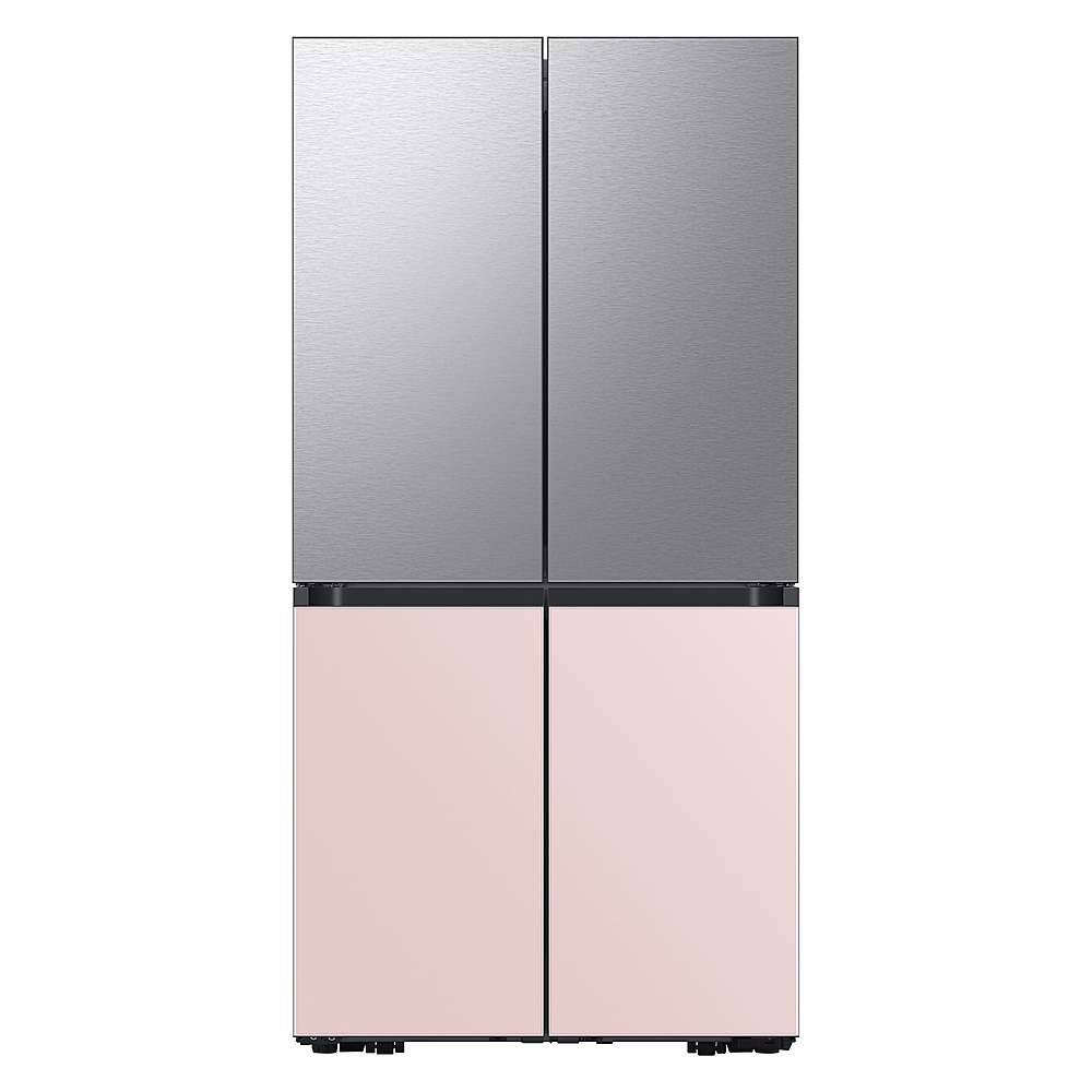 Alt View 17. Samsung - Bespoke 4-Door Flex Refrigerator Panel - Top panel - Stainless Steel.
