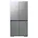 Alt View 18. Samsung - Bespoke 4-Door Flex Refrigerator Panel - Top panel - Stainless Steel.