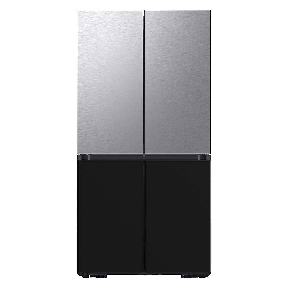 Alt View 19. Samsung - Bespoke 4-Door Flex Refrigerator Panel - Top panel - Stainless Steel.