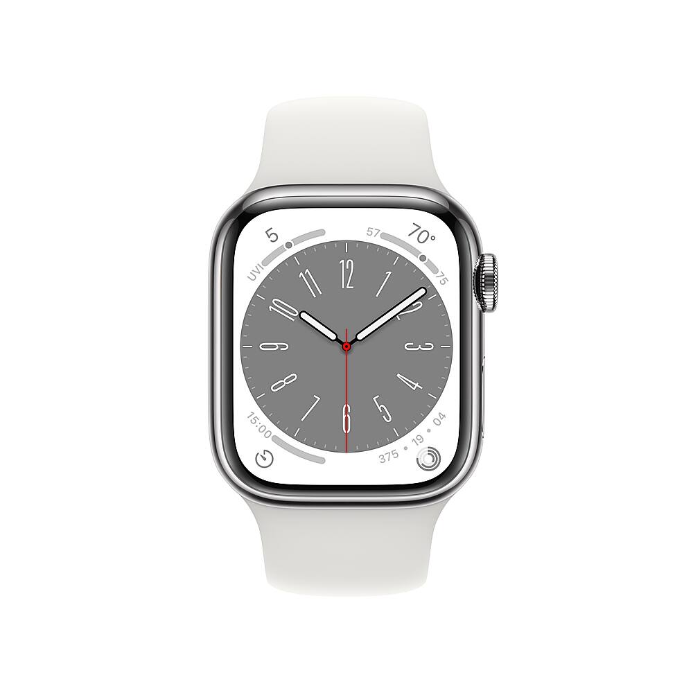 Best Buy: Apple Watch Series 8 GPS + Cellular 41mm Silver