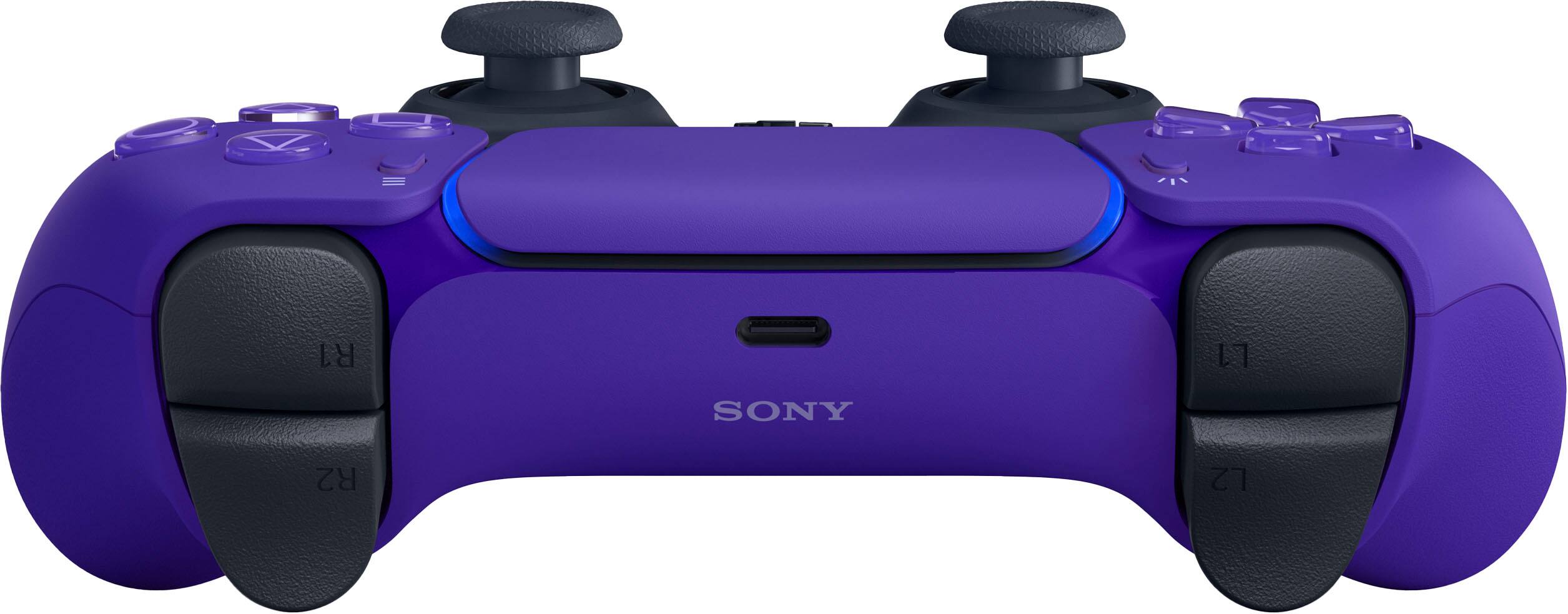 Back. Sony - PlayStation 5 - DualSense Wireless Controller - Galactic Purple.