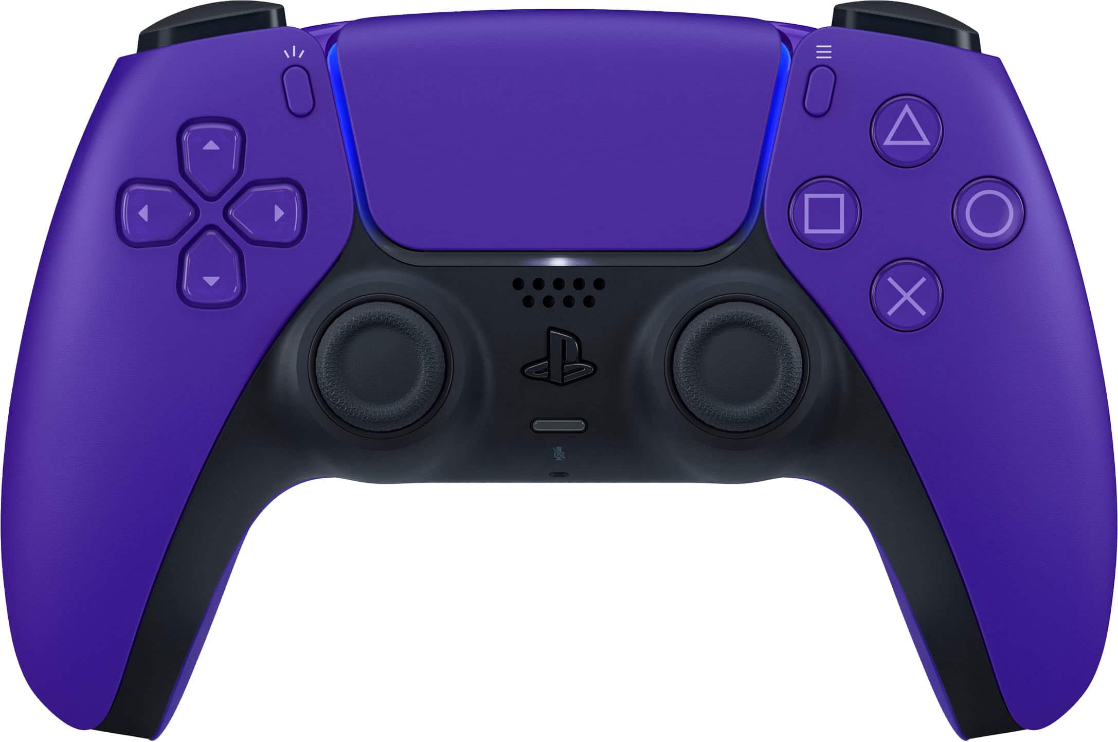 Sony Interactive Entertainment - DualSense Wireless Controller for PS5, PC, Mac & Mobile - Galactic Purple - Front_Zoom