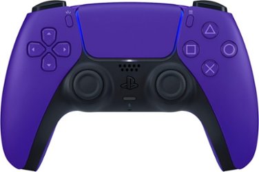 Sony - PlayStation 5 - DualSense Wireless Controller - Galactic Purple - Front_Zoom