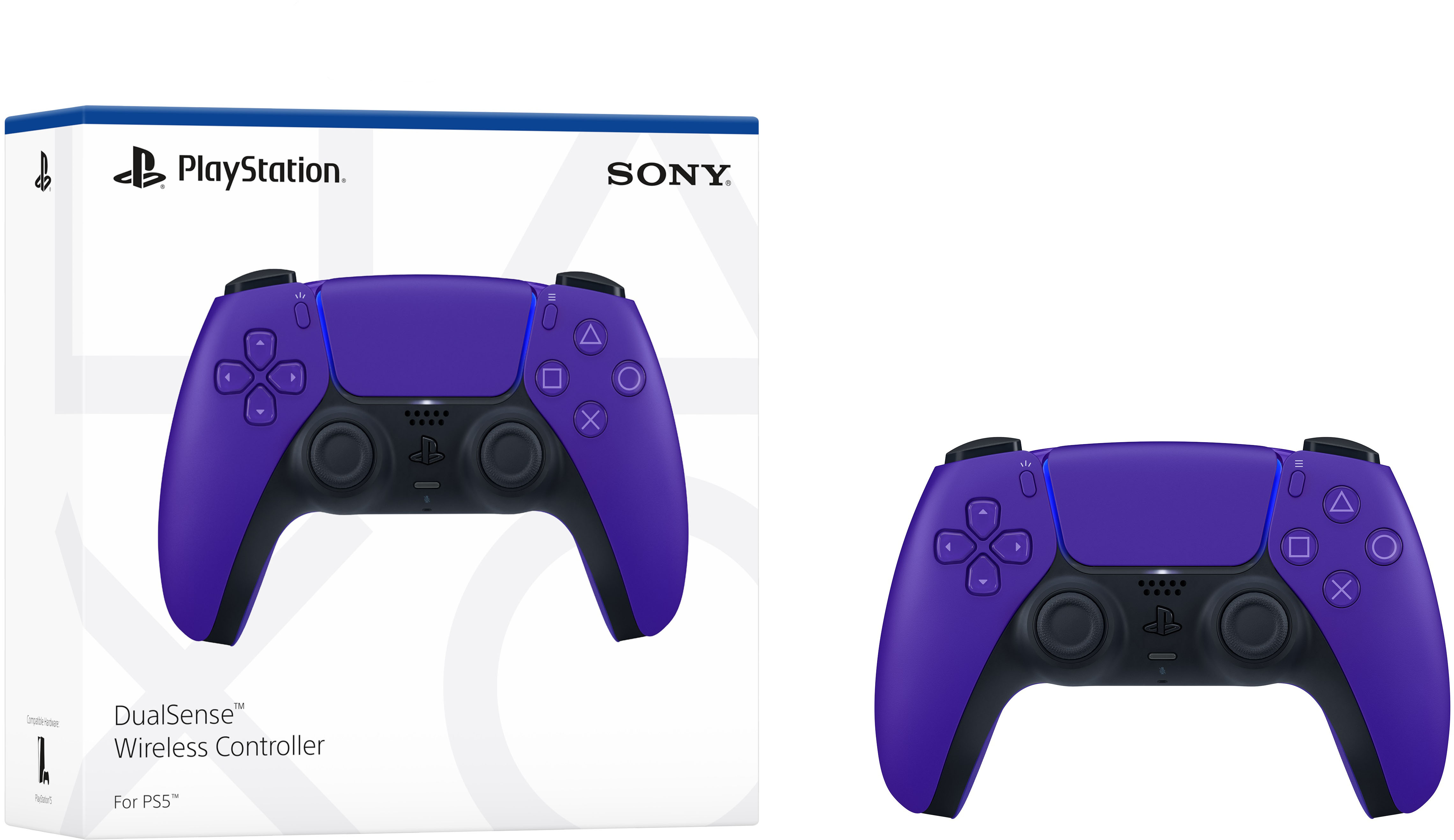 Sony PlayStation 5 DualSense Wireless Controller Galactic Purple 3006396 - Best Buy