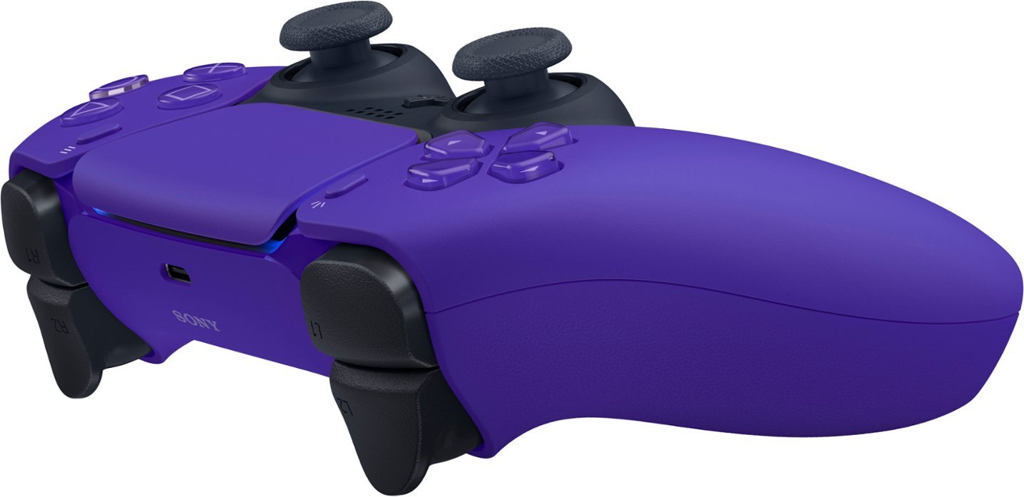 Zoom in on Left Zoom. Sony - PlayStation 5 - DualSense Wireless Controller - Galactic Purple.
