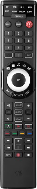 Front Zoom. One for All - 8 Device Universal Smart 8 TV Remote.