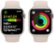 Alt View 17. Apple - Apple Watch Series 9 (GPS + Cellular) 45mm Starlight Aluminum Case with Starlight Sport Band with Blood Oxygen - S/M - Starlight.