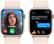 Alt View 15. Apple - Apple Watch Series 9 (GPS + Cellular) 45mm Starlight Aluminum Case with Starlight Sport Loop with Blood Oxygen - Starlight.