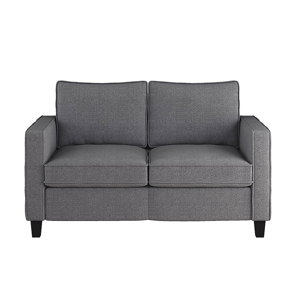 Best Buy CorLiving 2Seat Fabric Loveseat Sofa Grey LGA304L