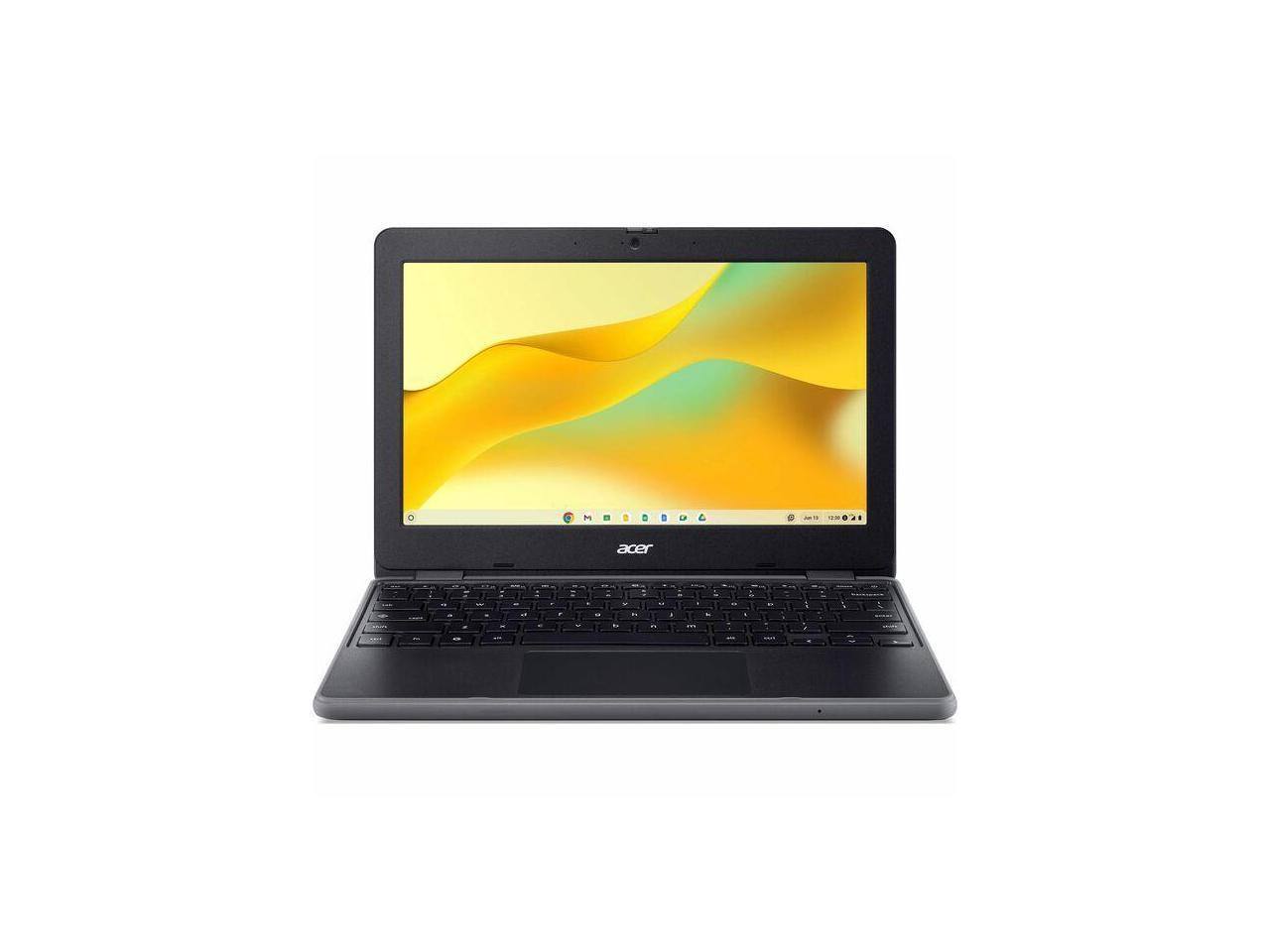 Alt View 2. Acer - Acer Chromebook 511 C737LT-C5Q1 11.6" Touch - Intel N150 - 8 GB - 64 GB - ChromeOS - Webcam - Wi-Fi 7 - Black.