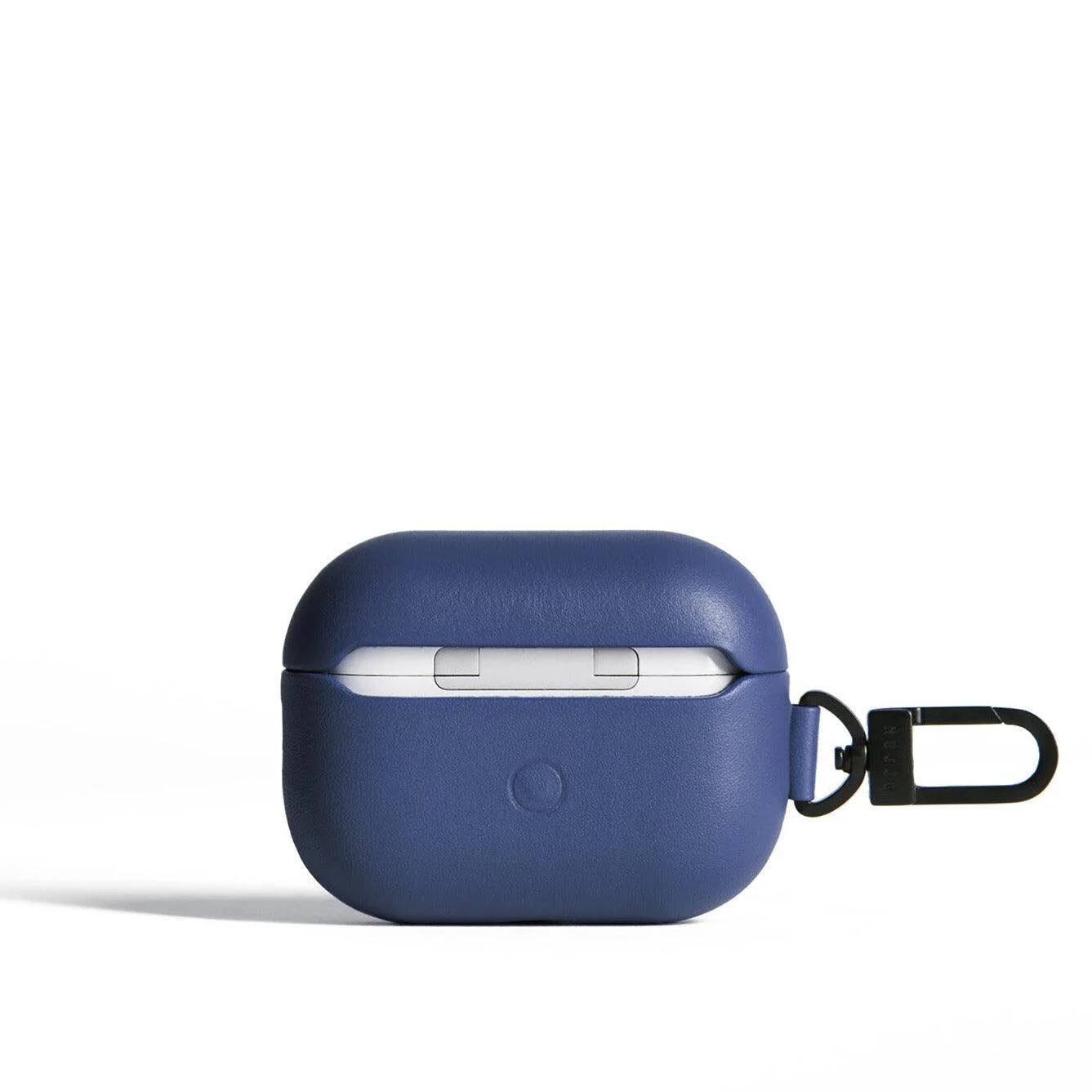 Angle. Mujjo - Echelon Airpods Pro (2nd Gen) Case - Monaco Blue.
