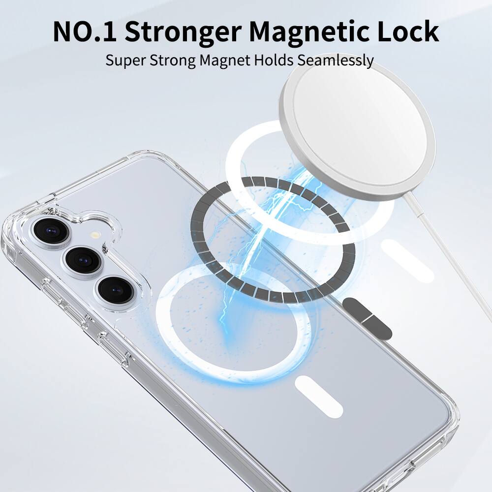 NO.1 Stronger Magnetic Lock  
Super Strong Magnet Holds Seamlessly