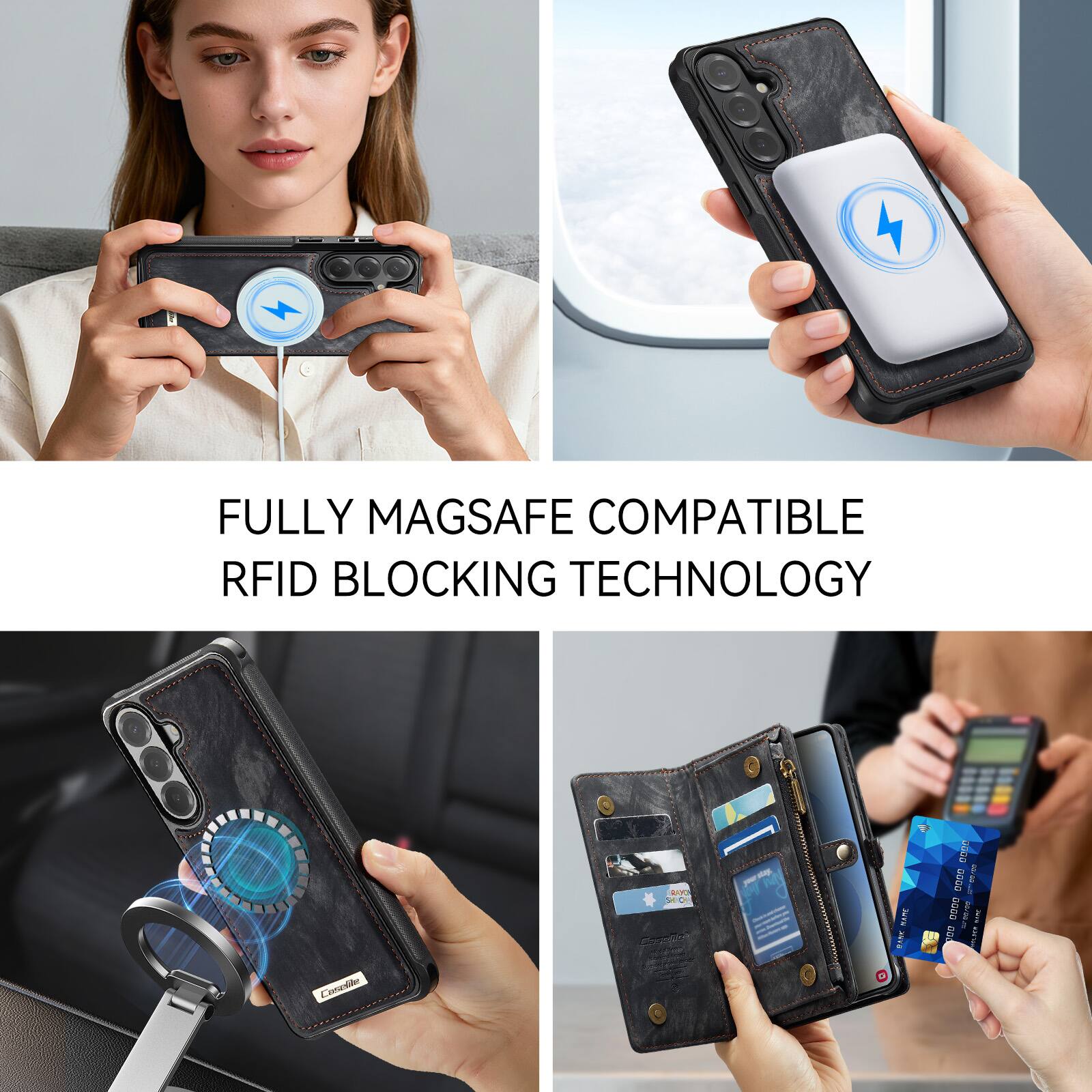 FULLY MAGSAFE COMPATIBLE RFID BLOCKING TECHNOLOGY