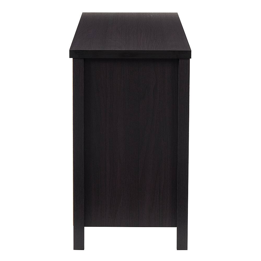 Left View: CorLiving - Boston 6-Drawer Dresser - Black