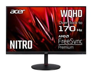 Acer - Nitro XV320QU LVbmiiphx 31.5" IPS LED WQHD Monitor- FREESYNC Premium (HDMI) - Front_Zoom