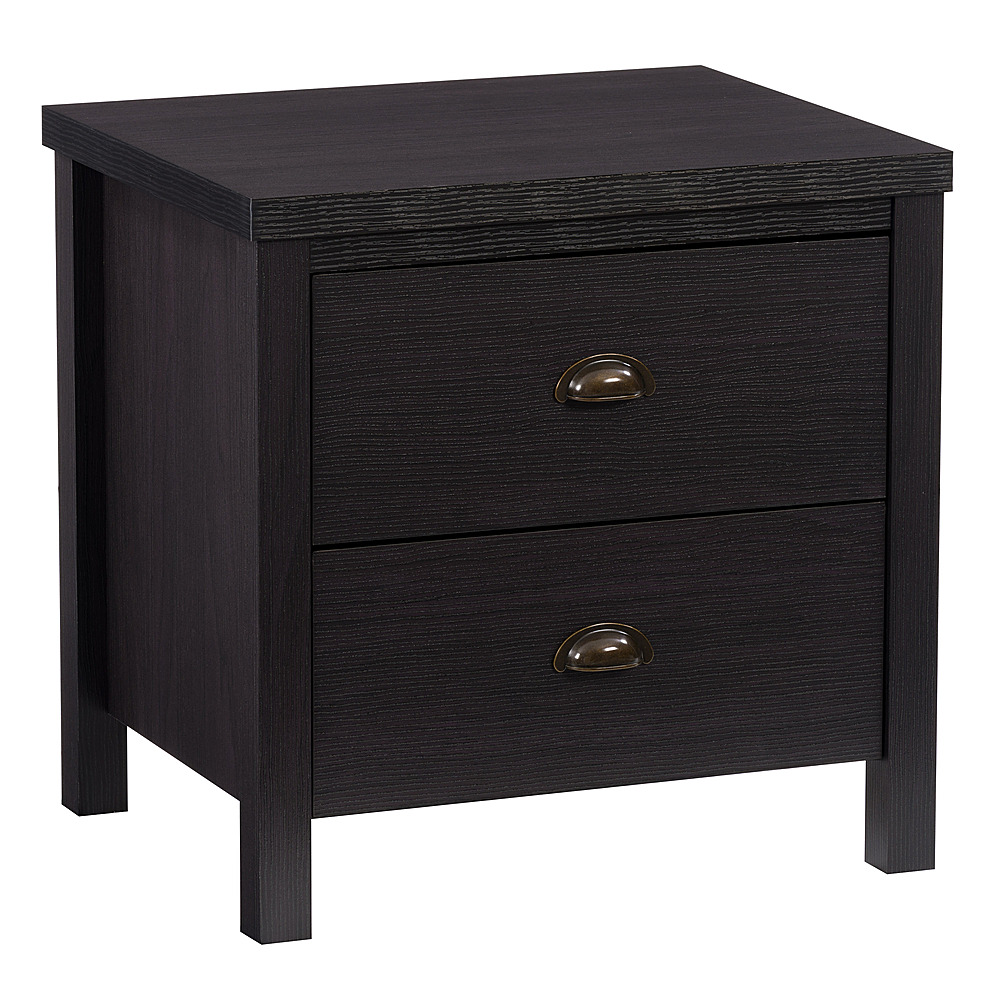 Angle View: CorLiving - Boston 2-Drawer Night Stand