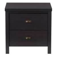 CorLiving - Boston 2-Drawer Night Stand - Front_Zoom