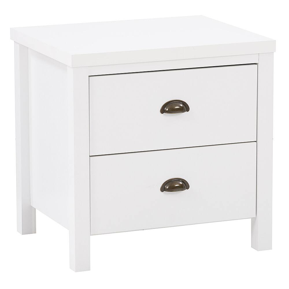 Angle View: CorLiving - Boston 2-Drawer Night Stand