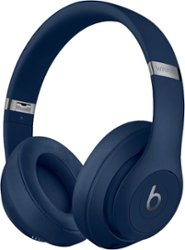 Beats by Dr. Dre - Beats Studio³ Wireless Noise Cancelling Headphones - Blue - Front_Zoom
