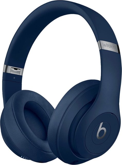 by Dr. Dre Beats Studio³ Wireless Noise Cancelling Headphones Blue MX402LL/A - Best Buy