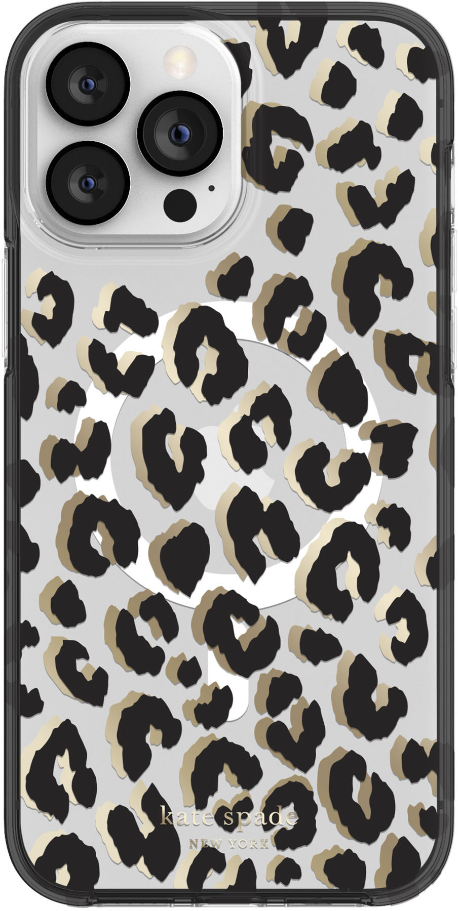 kate spade new york Protective Hardshell Magsafe Case for iPhone 13/12 Pro  Max Leopard KSIPH-207-CTLB - Best Buy