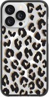 kate spade new york - Protective Hardshell Magsafe Case for iPhone 13 Pro - Leopard - Front_Zoom