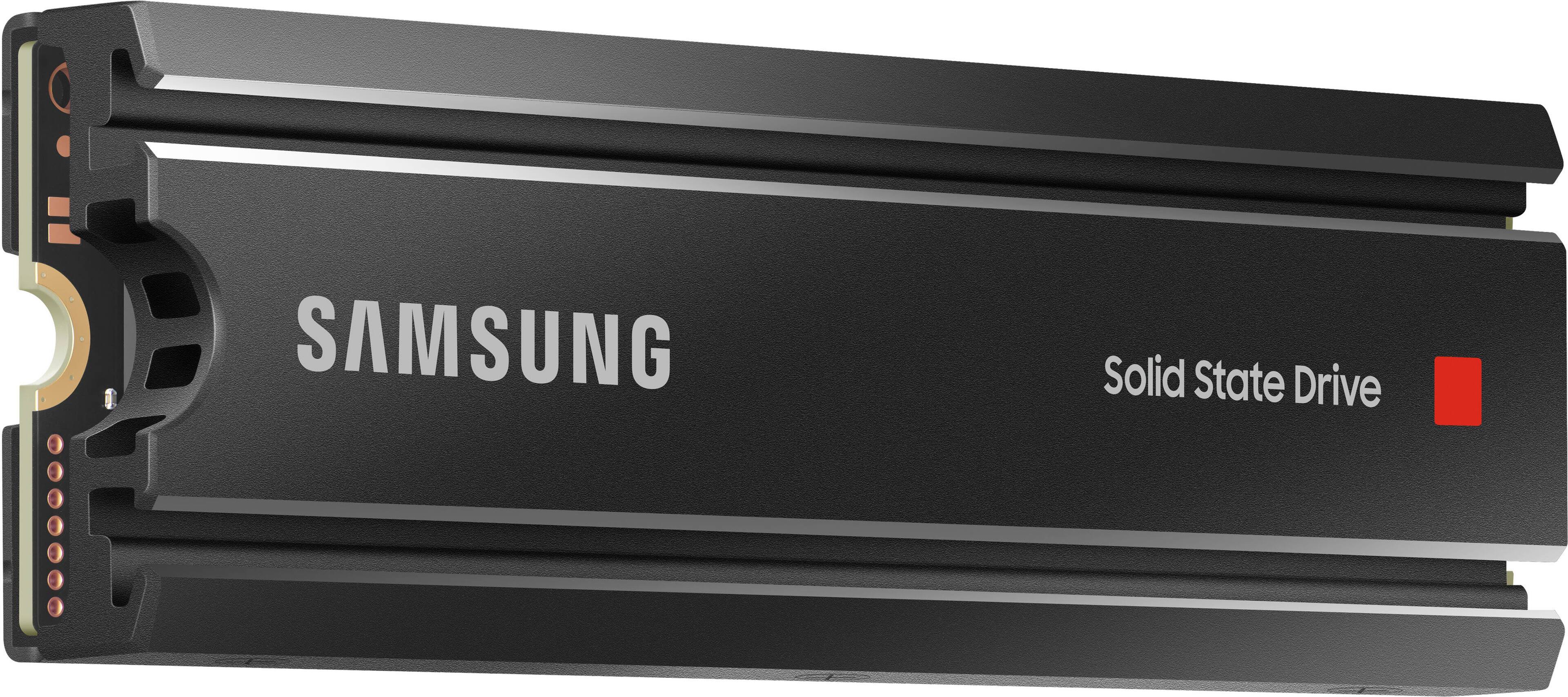 Alt View 14. Samsung - Geek Squad Certified Refurbished 980 PRO 1TB Internal Gaming SSD PCIe Gen 4 x4 NVMe with Heatsink for PS5 - Black.